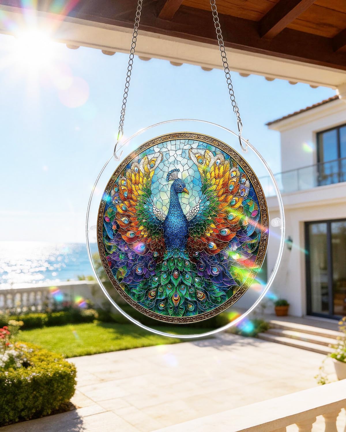 Floral Stained Glass Puzzle