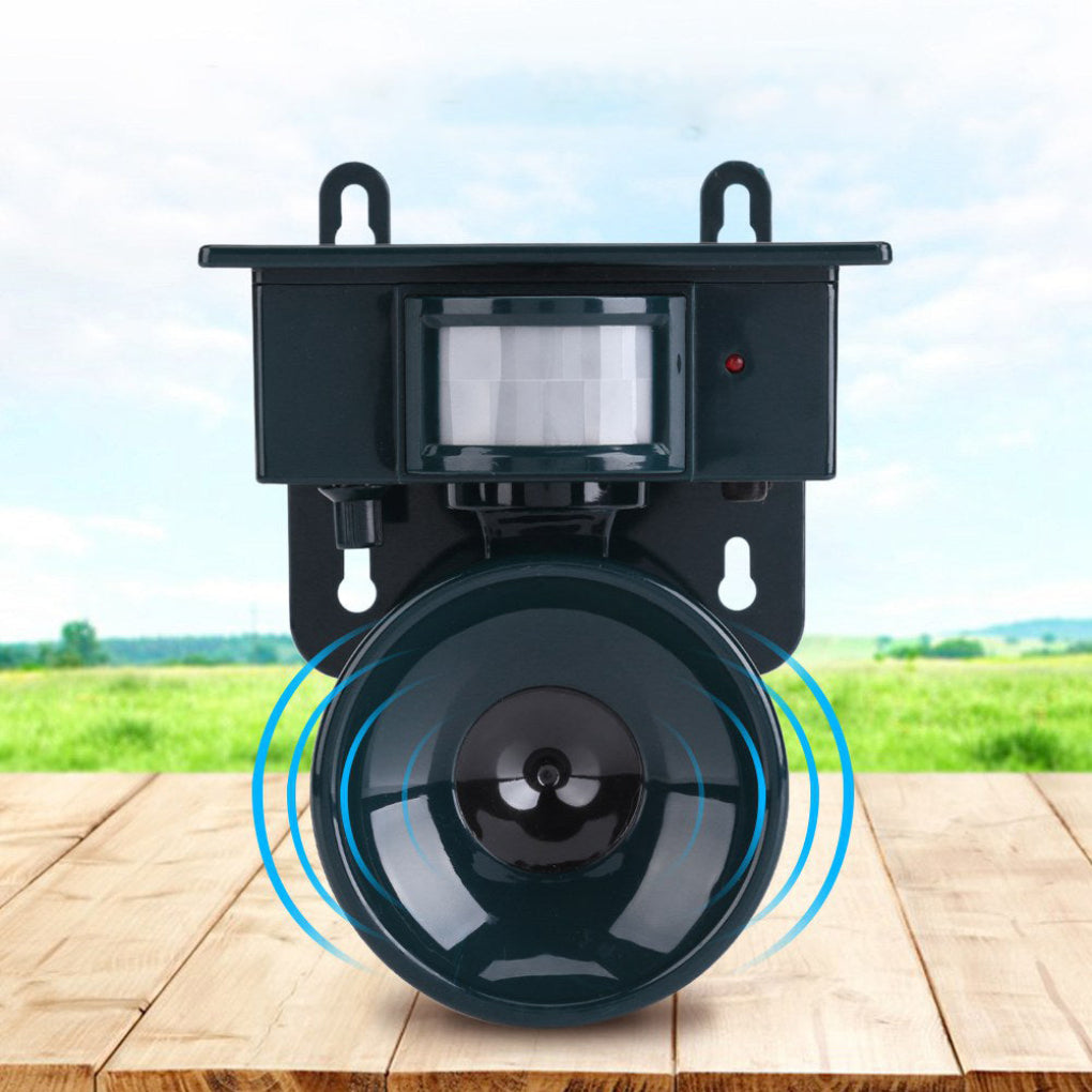 Solar Powered Outdoor Bird Repellent Scarer Device
