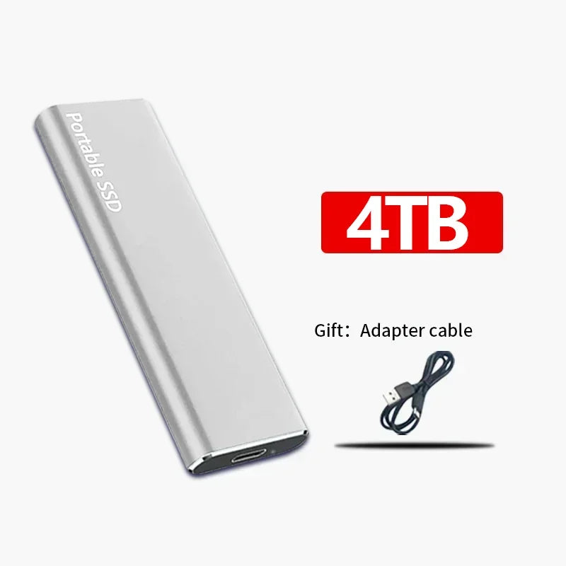 Quick Portable SSD External Storage Drive