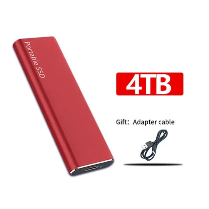 Quick Portable SSD External Storage Drive