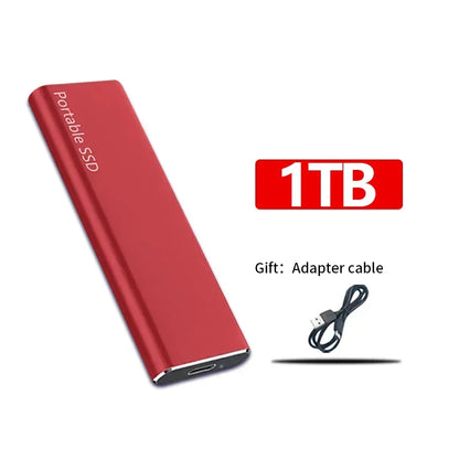 Quick Portable SSD External Storage Drive