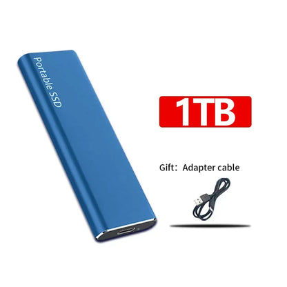 Quick Portable SSD External Storage Drive