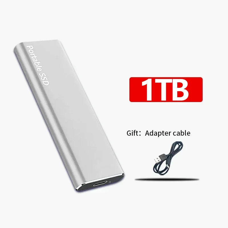 Quick Portable SSD External Storage Drive
