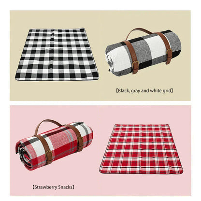 Durable Insulated Camping Blanket Compact Picnic Mat