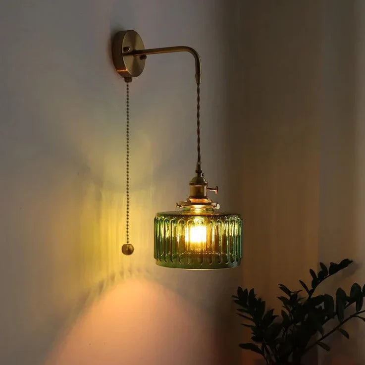 Elegant Oriental Wall Light for Calm Spaces - Korstal