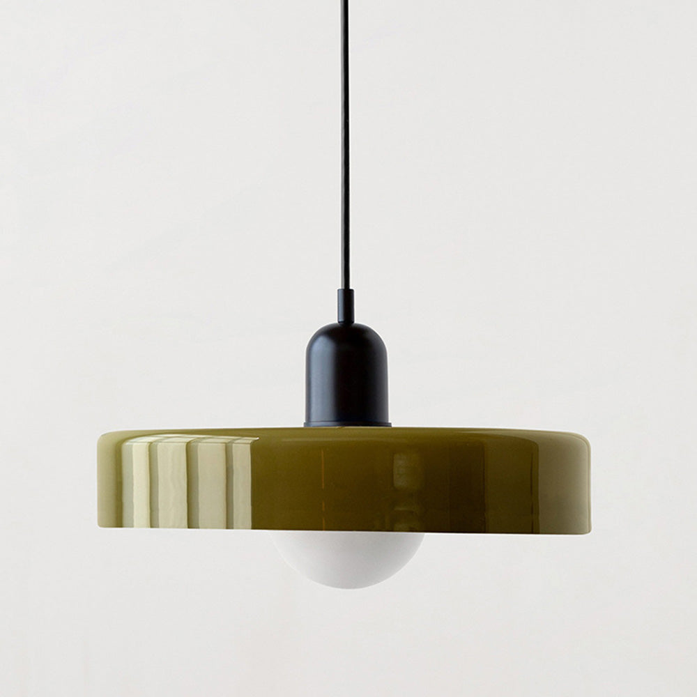 Elegant Circular Glass Pendant Lighting for Homes