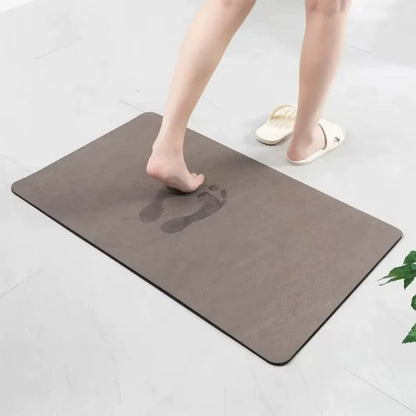 Gentle Grip Bathroom Floor Mat Fast Dry Shower Mat