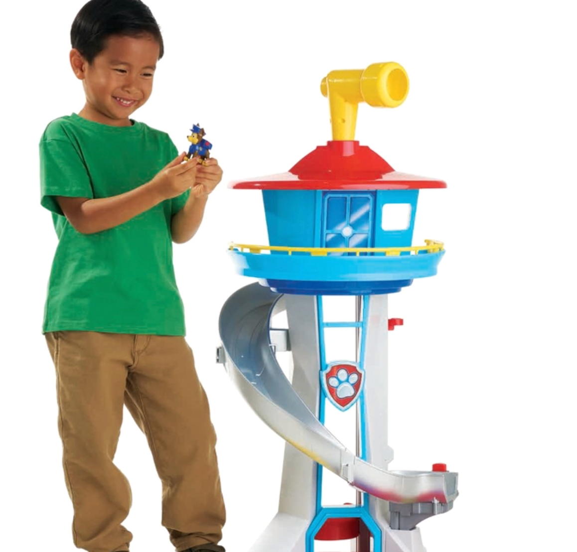 Fast Speed Car Racing Track with Spiral Slide