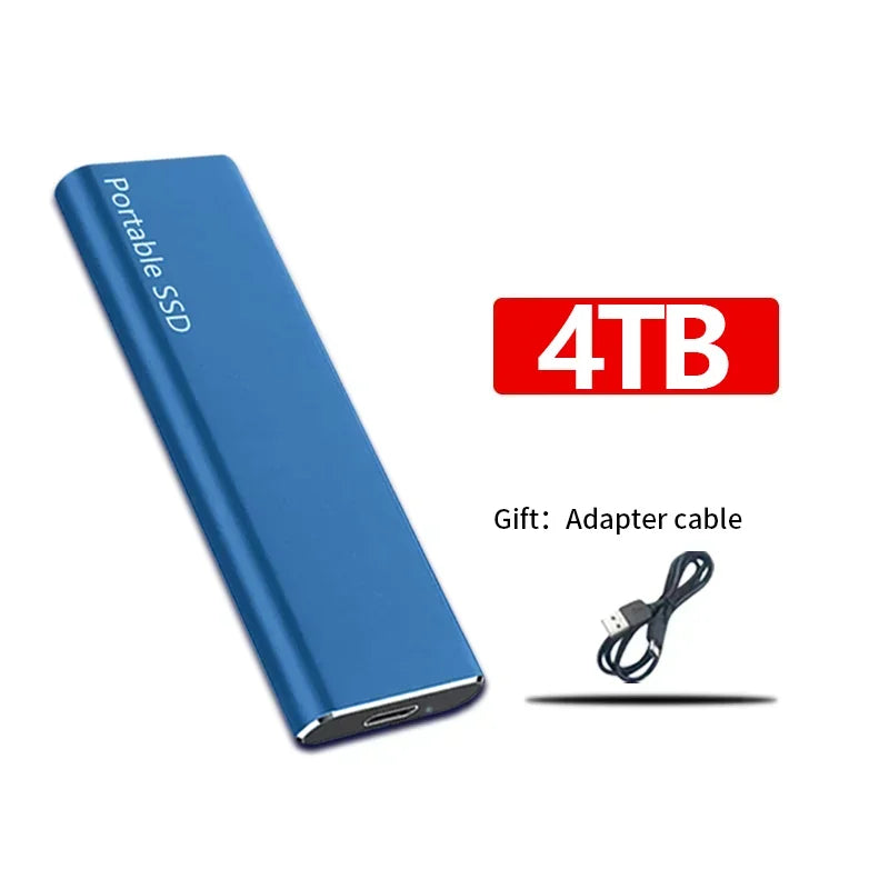 Quick Portable SSD External Storage Drive