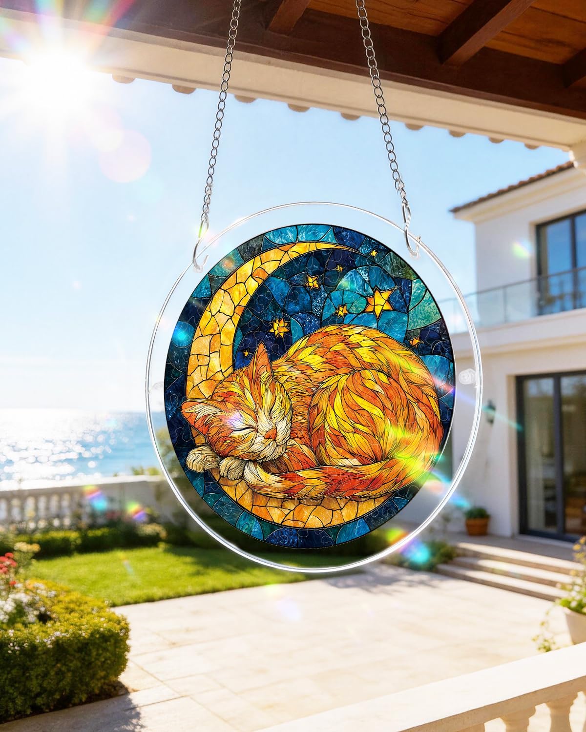 Floral Stained Glass Puzzle