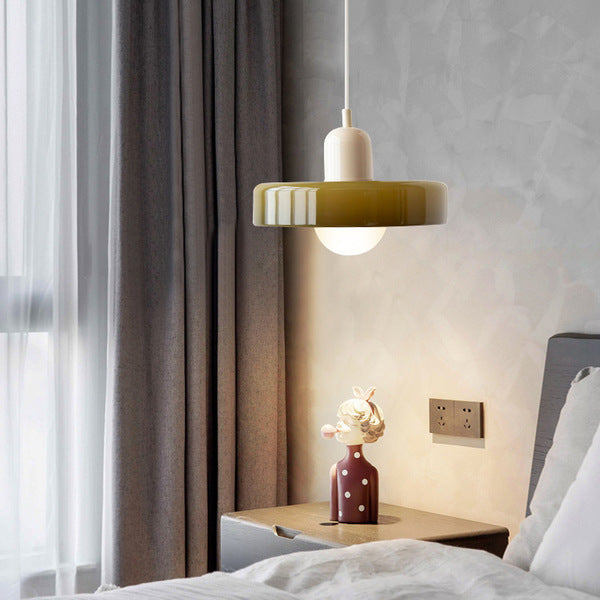 Elegant Circular Glass Pendant Lighting for Homes