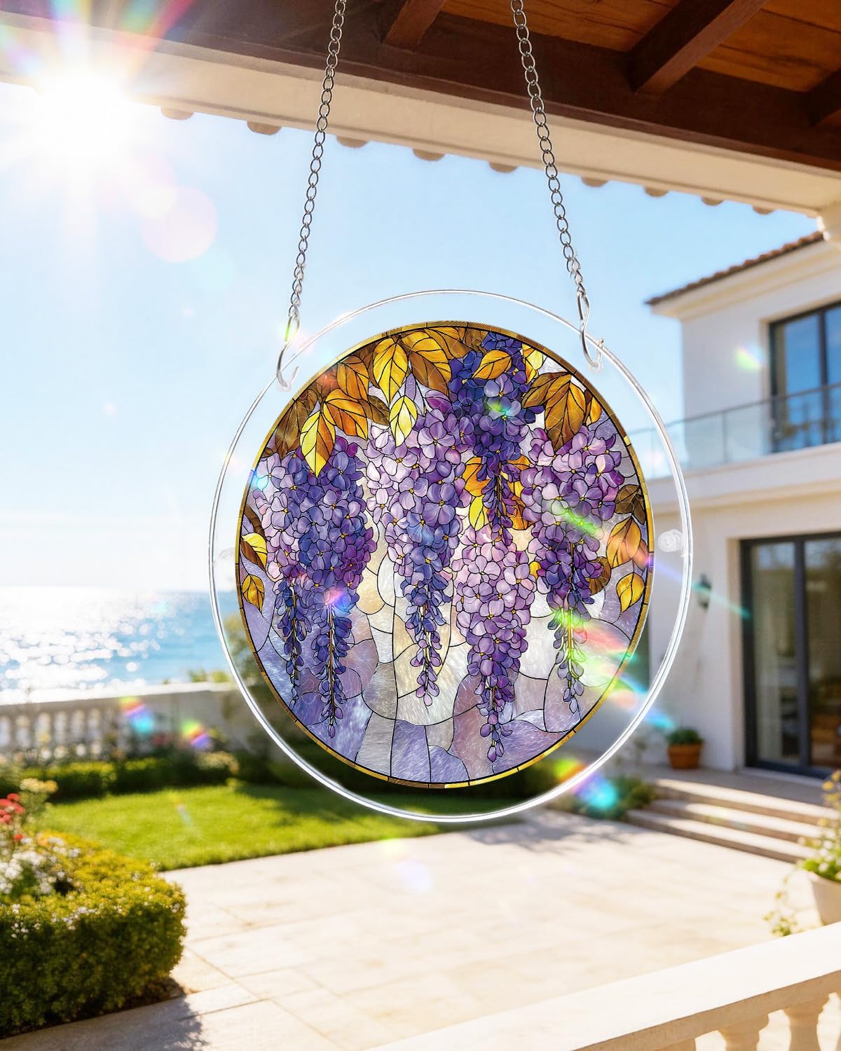Floral Stained Glass Puzzle