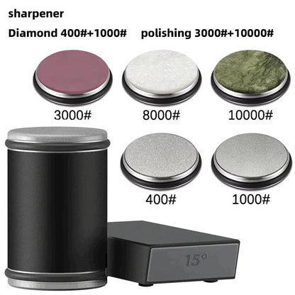 Convenient 2-in-1 Sharpener with Strong Magnetic Holder