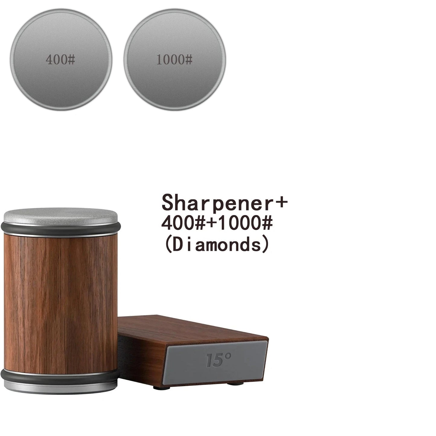 Convenient 2-in-1 Sharpener with Strong Magnetic Holder