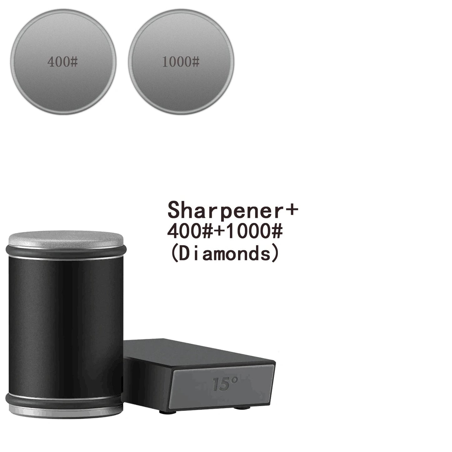 Convenient 2-in-1 Sharpener with Strong Magnetic Holder