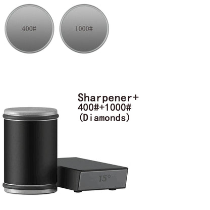 Convenient 2-in-1 Sharpener with Strong Magnetic Holder