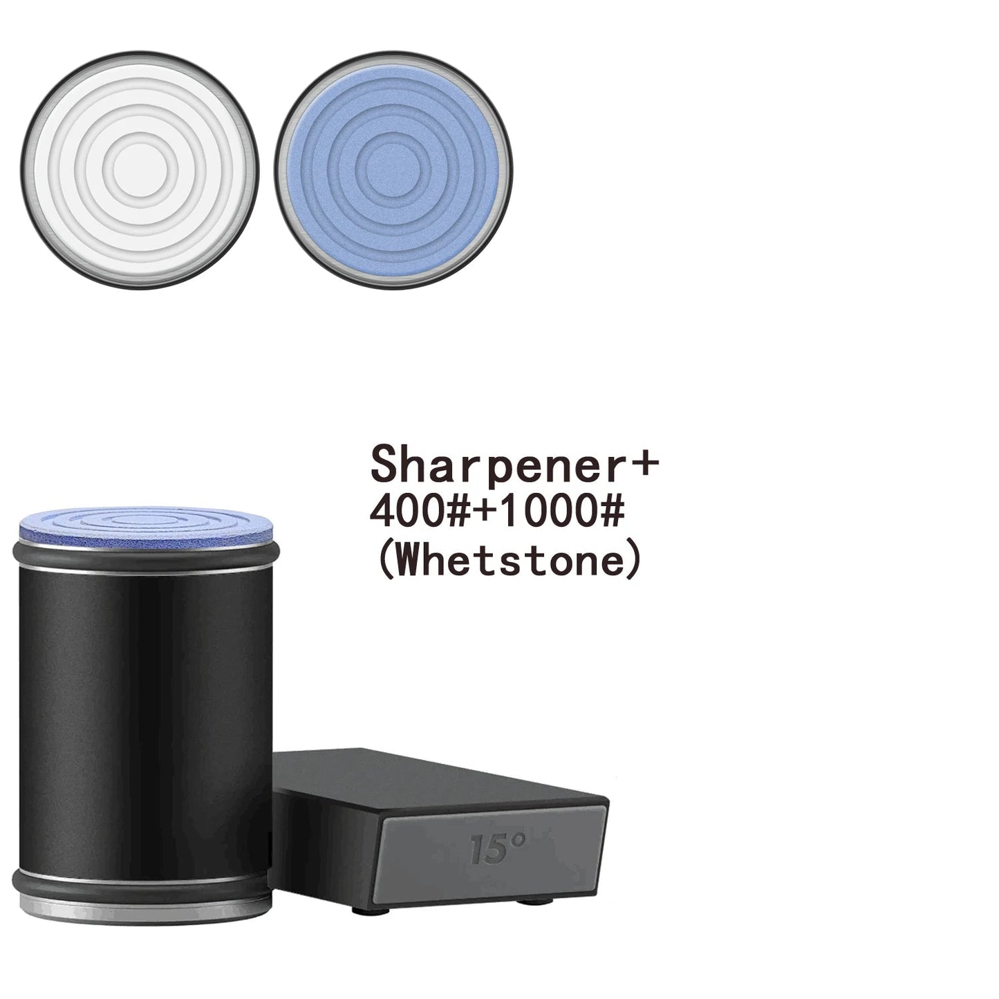 Convenient 2-in-1 Sharpener with Strong Magnetic Holder