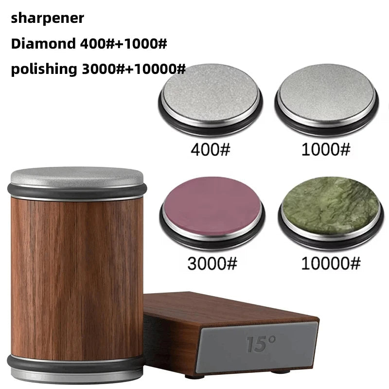 Convenient 2-in-1 Sharpener with Strong Magnetic Holder