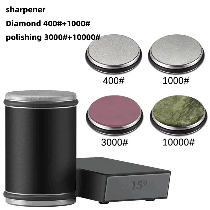 Convenient 2-in-1 Sharpener with Strong Magnetic Holder