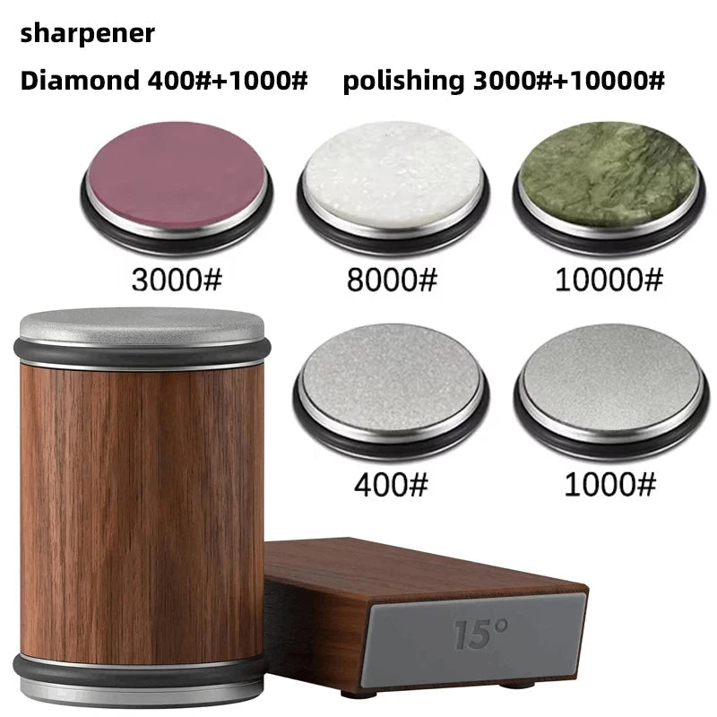 Convenient 2-in-1 Sharpener with Strong Magnetic Holder