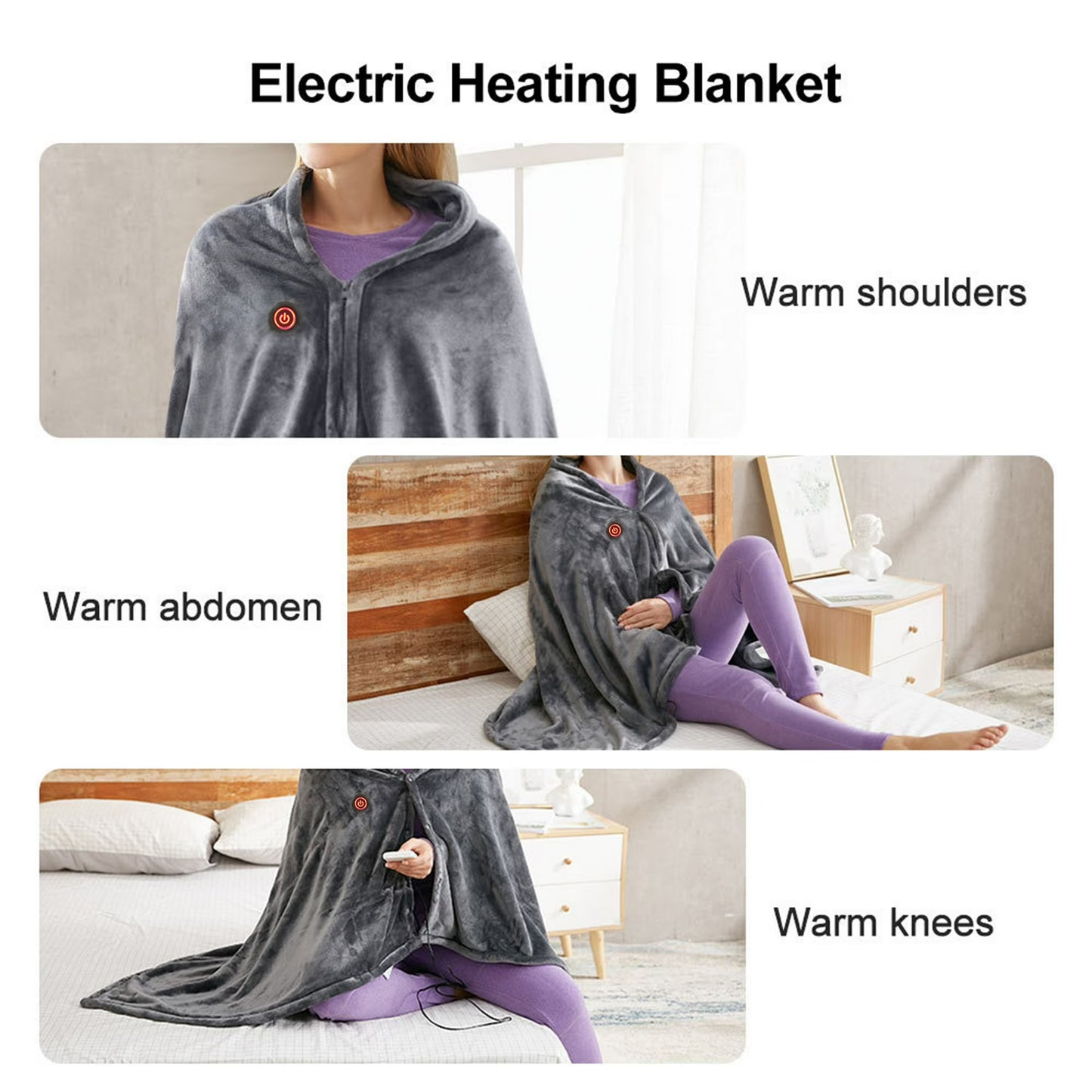 Ultra Soft Heated Blanket