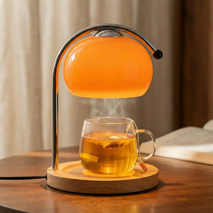 Vintage Glass Dome Candle Lighter Lamp