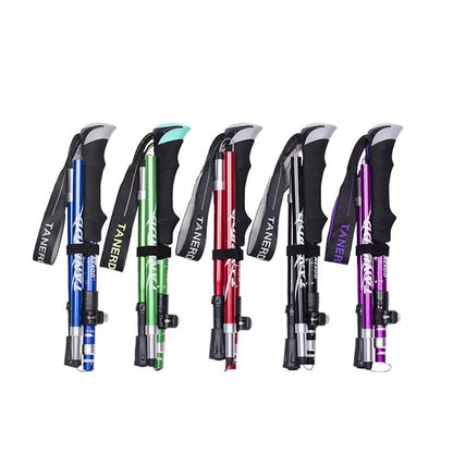 Portable Folding Hiking and Trekking Walking Sticks