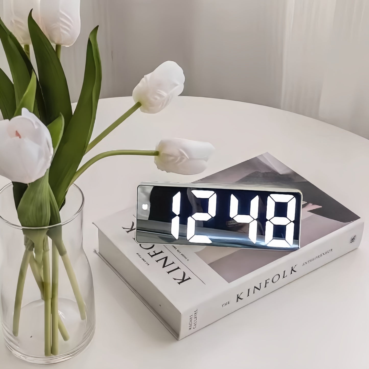 Intelligent LED Sunrise Wake Up Alarm Clock