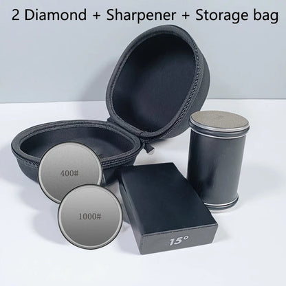 Convenient 2-in-1 Sharpener with Strong Magnetic Holder