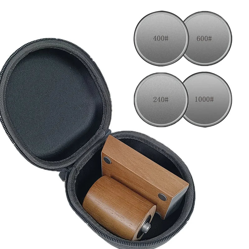 Convenient 2-in-1 Sharpener with Strong Magnetic Holder