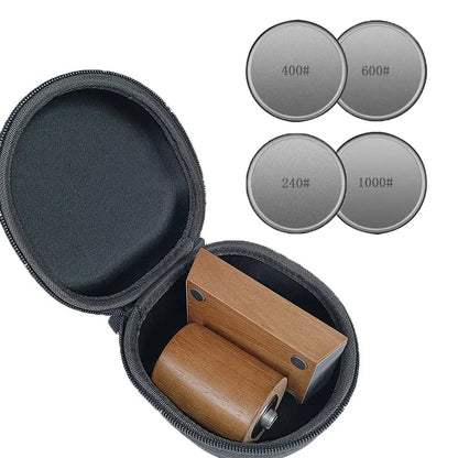 Convenient 2-in-1 Sharpener with Strong Magnetic Holder