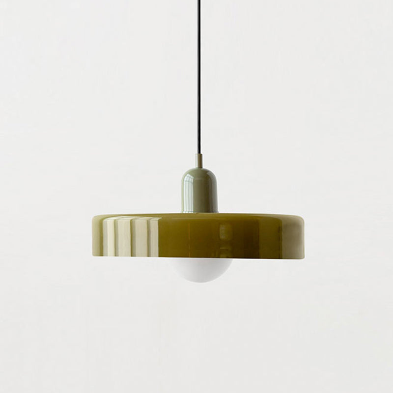 Elegant Circular Glass Pendant Lighting for Homes