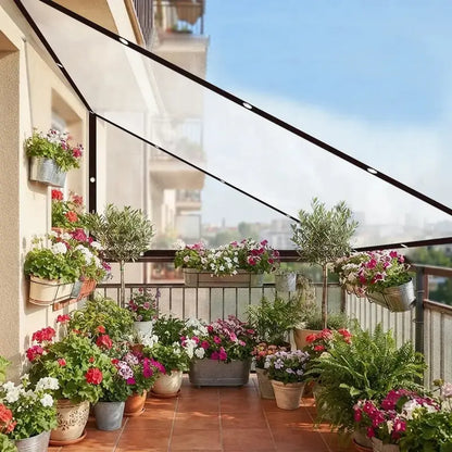 Transparent Balcony Weatherproof Protection Screen
