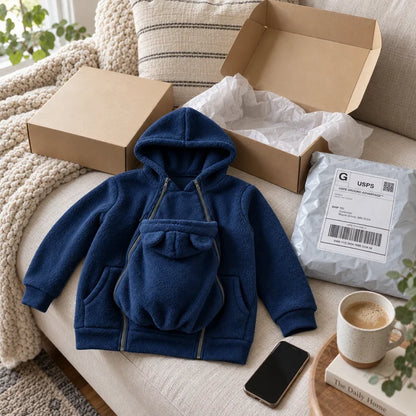 Baby Carrier Hoodie Jacket