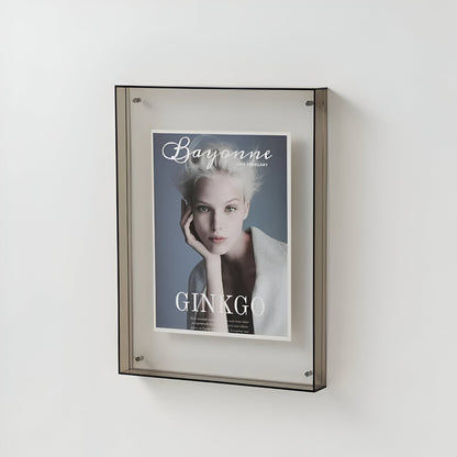 Colorful Glass Photo Frame – Stylish Wall Display