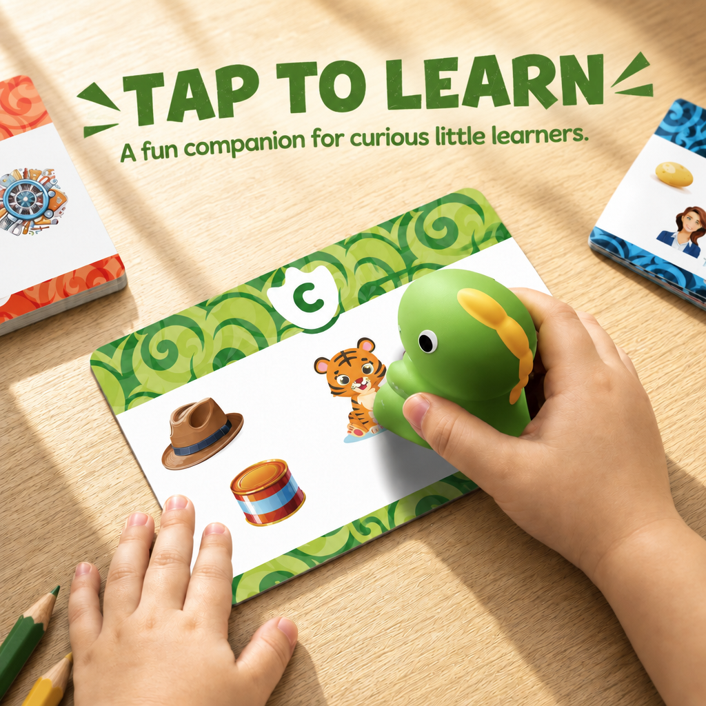 Dinosaur Learning Flash Cards Toy