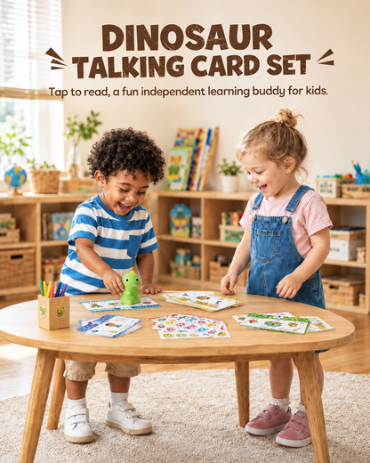 Dinosaur Learning Flash Cards Toy