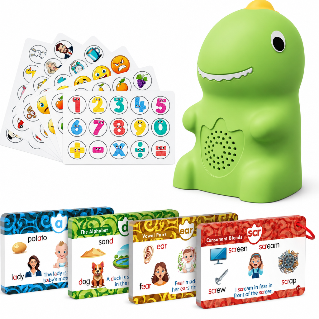 Dinosaur Learning Flash Cards Toy