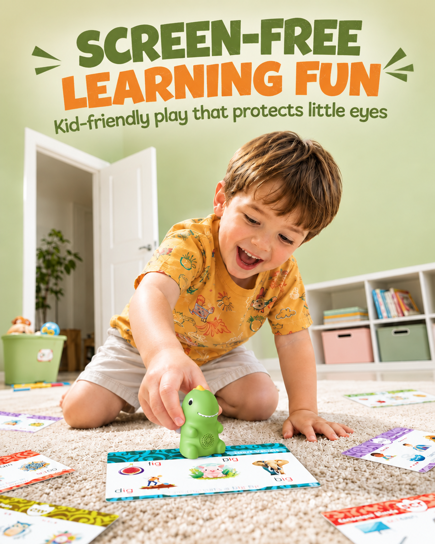 Dinosaur Learning Flash Cards Toy