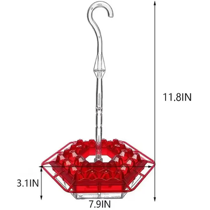 Simple Fill Hanging Bird Feeder with Ant Moat