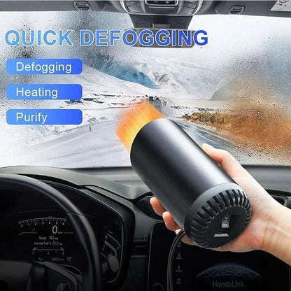 Quick Auto Cup Holder Warmer with Flexible Defroster