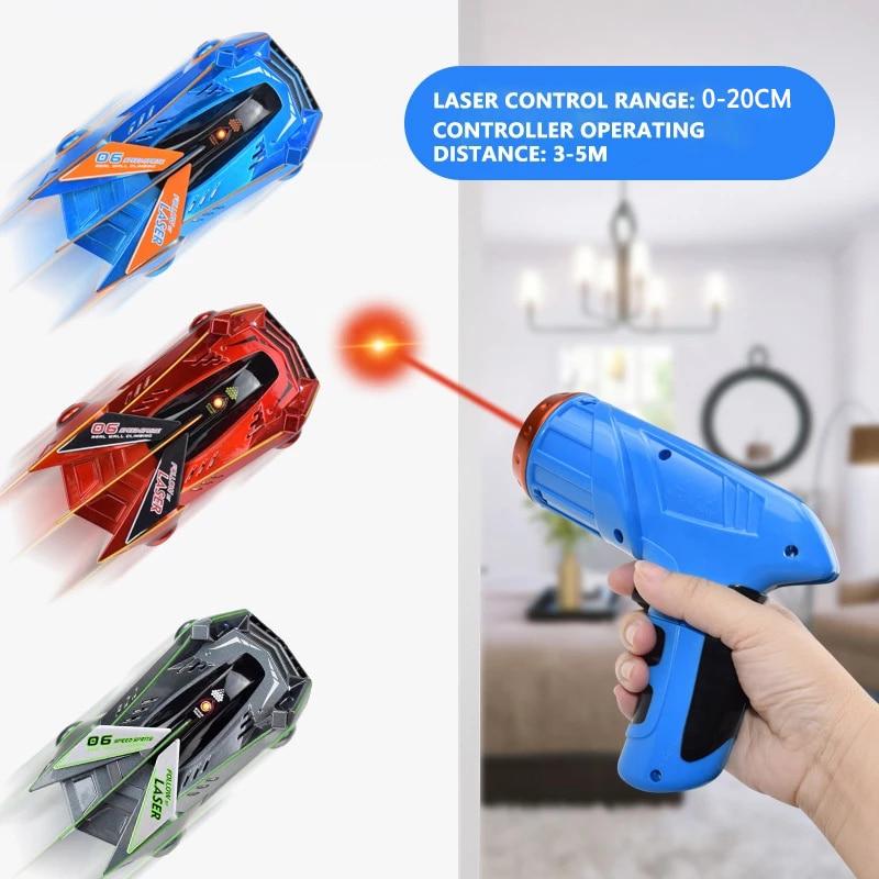 Fast RC Wall Climber Laser Remote Control Car Toy