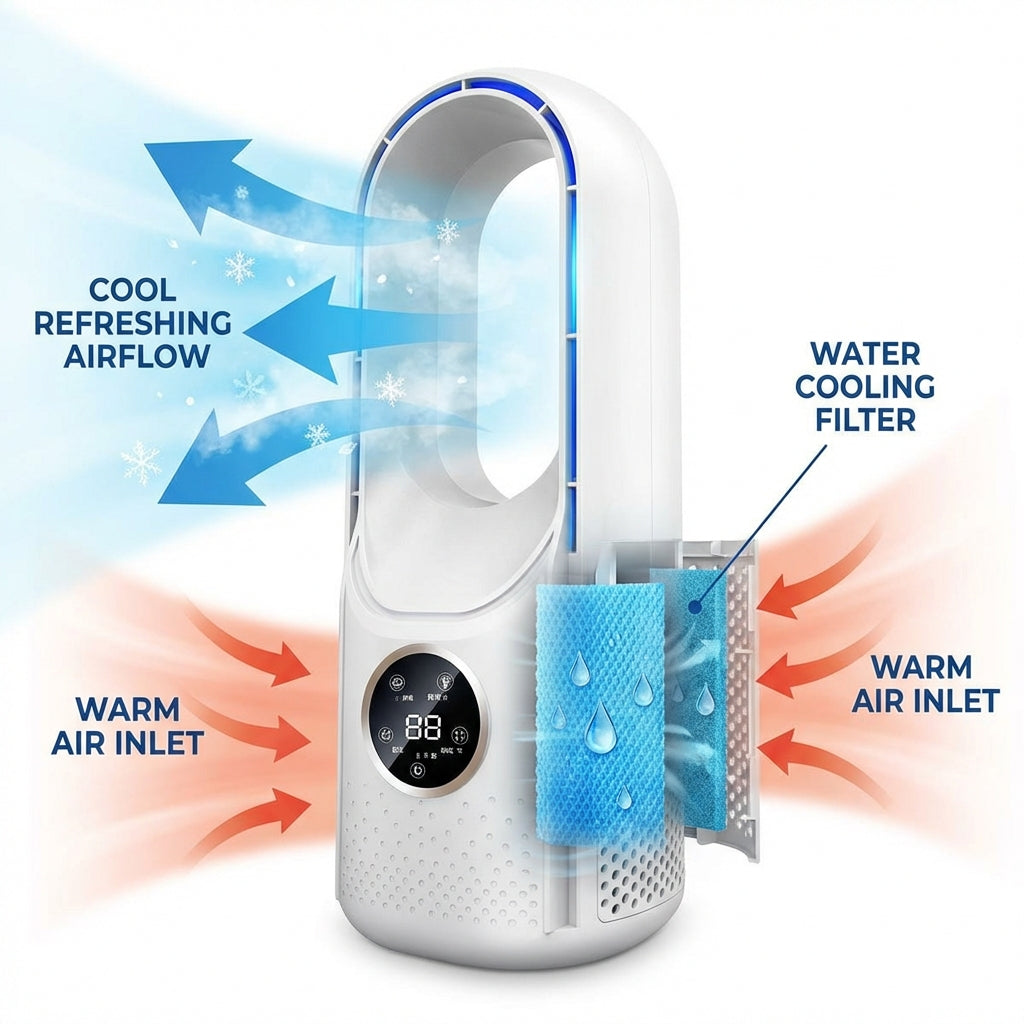 Portable Small Room Cooling Mini AC Unit