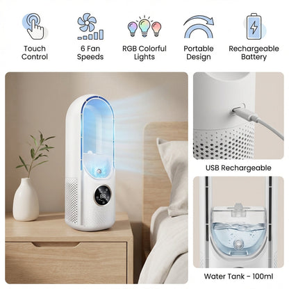 Portable Small Room Cooling Mini AC Unit