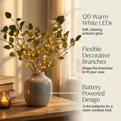 Cozy LED Desk Lamp with Gentle White Light