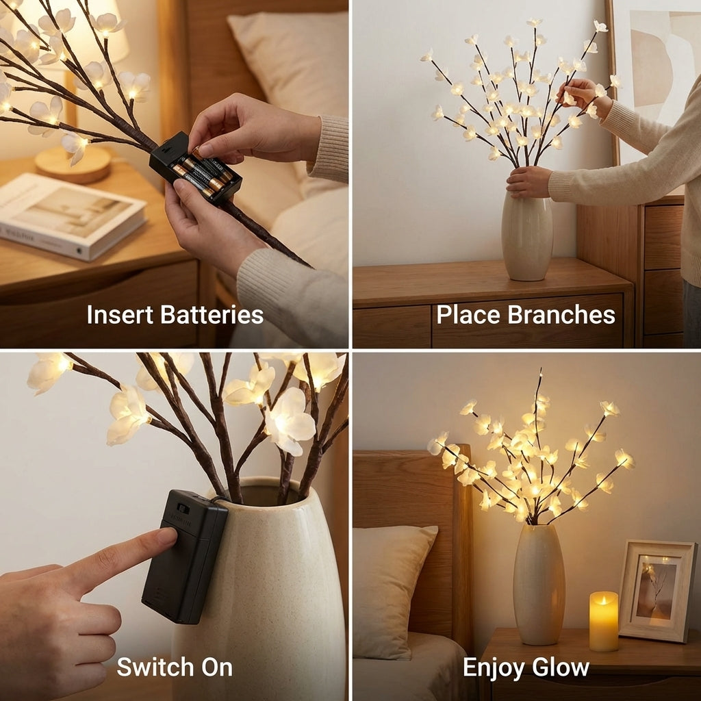 Cozy LED Desk Lamp with Gentle White Light
