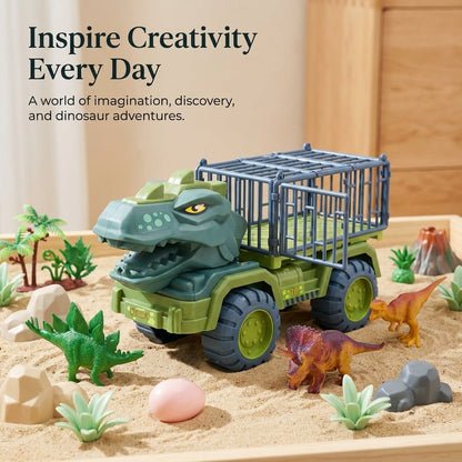 Exciting Prehistoric Dino Playset with Vehicle and Characters