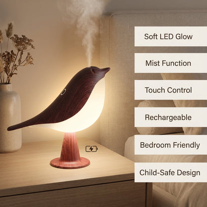 Soothing Multicolor Lamp with LED and Fog Feature