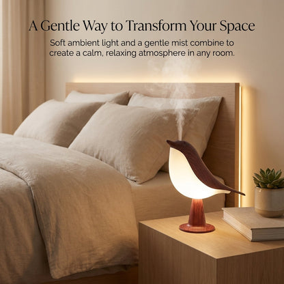 Soothing Multicolor Lamp with LED and Fog Feature