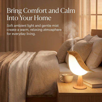 Soothing Multicolor Lamp with LED and Fog Feature
